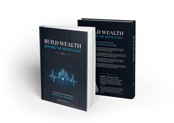 Build Wealth Beyond the White Coat, cover design